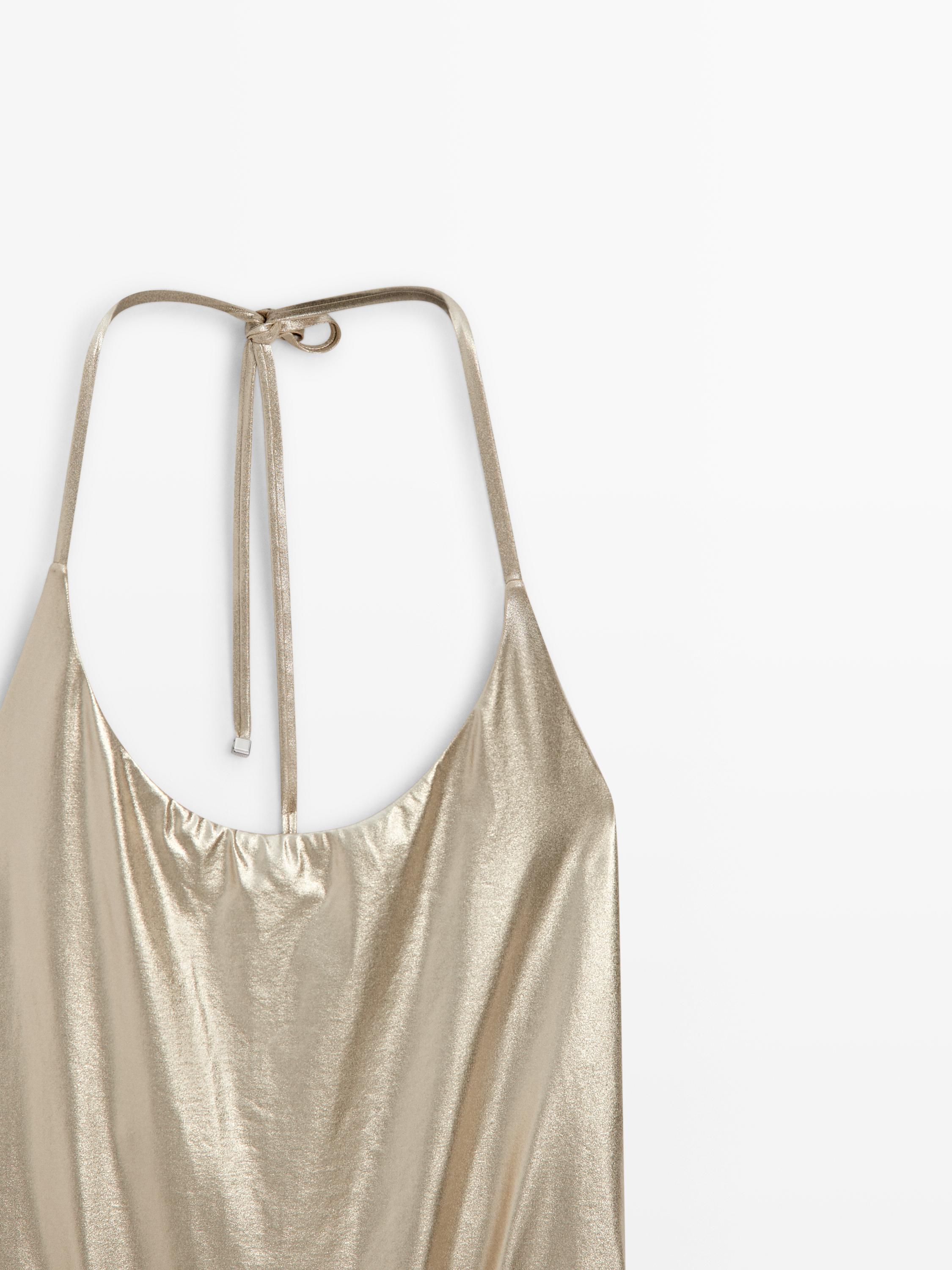 Maillot de bain métallique