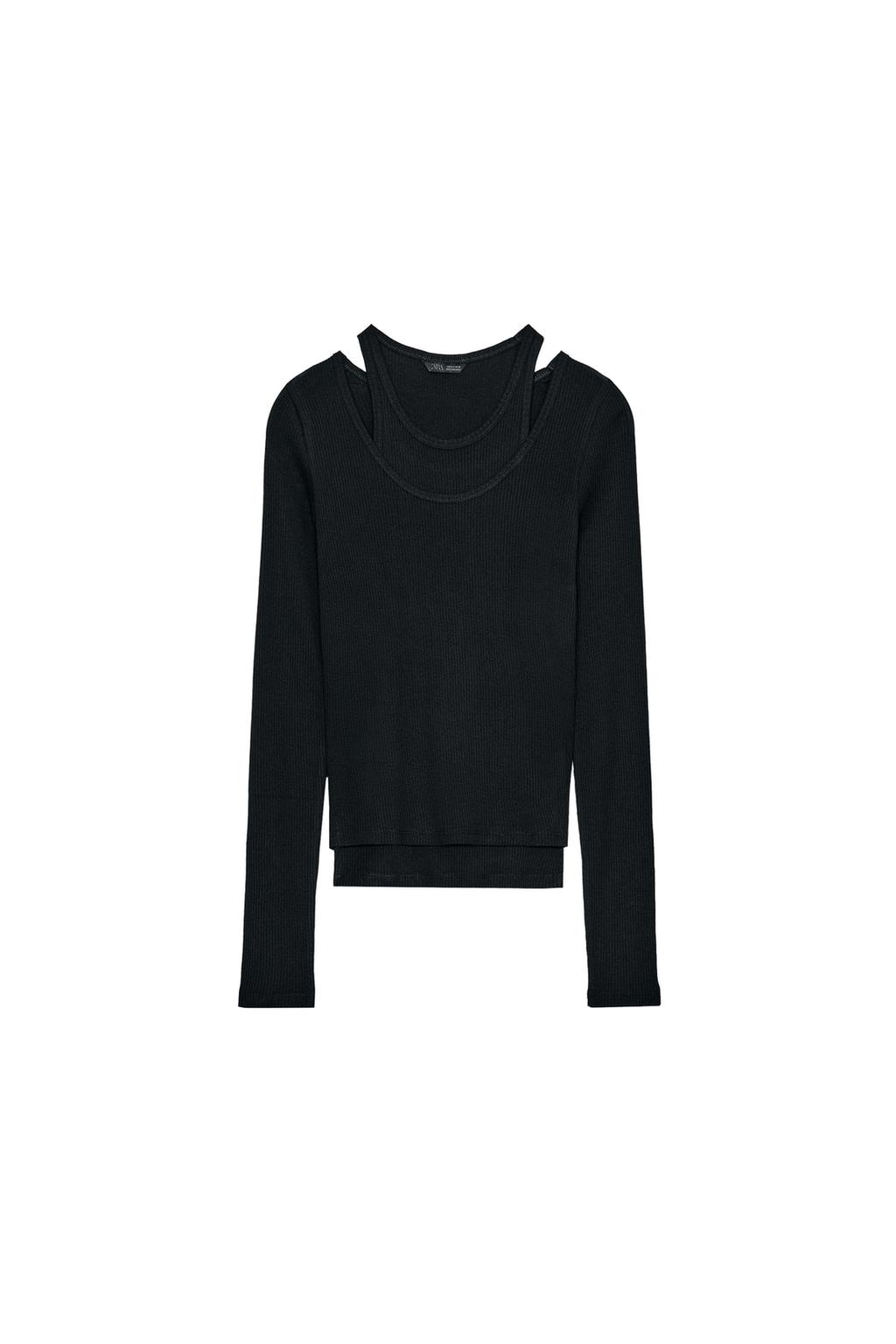 DOUBLE RIBBED T-SHIRT - image 3