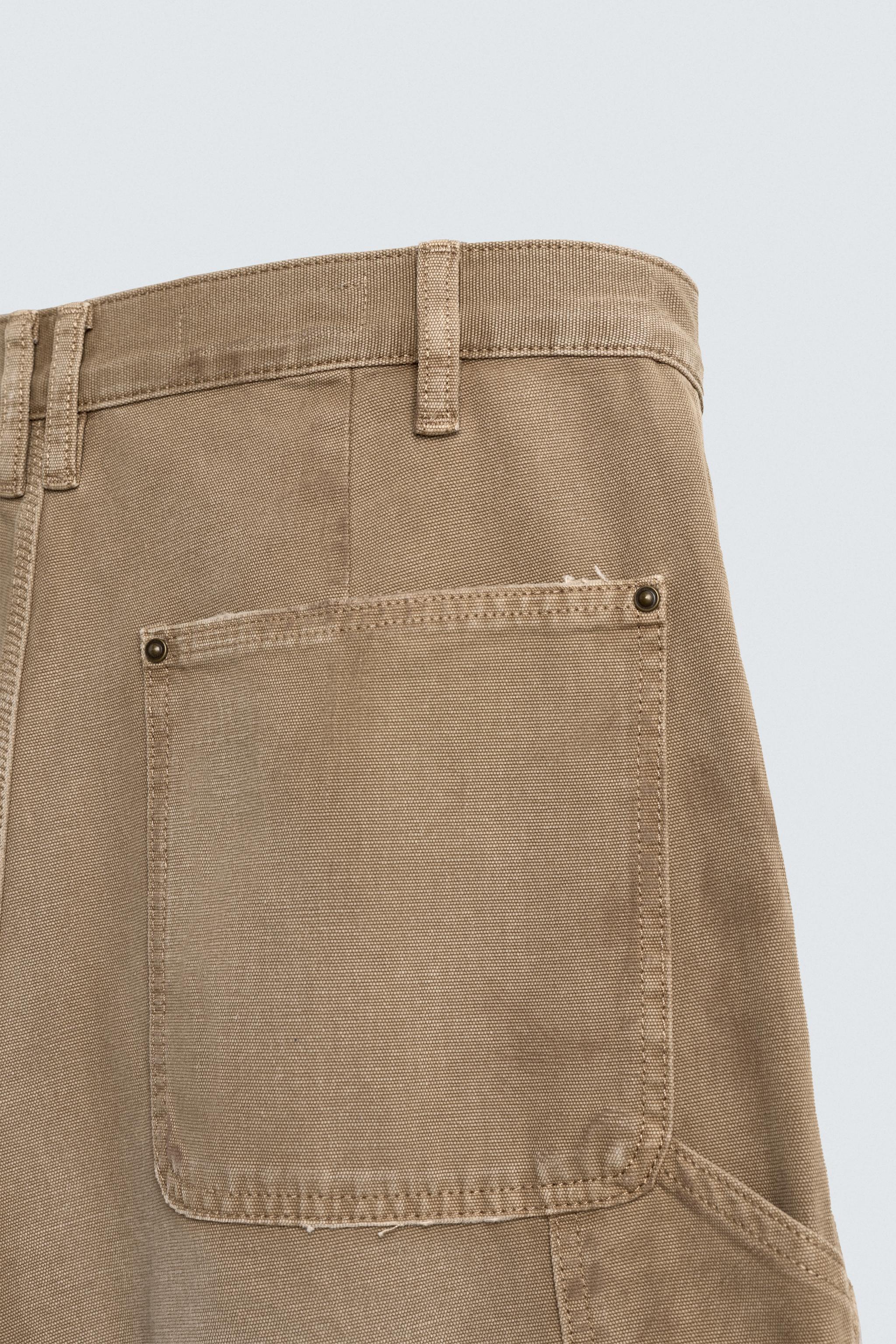 RELAXED FIT CARPENTER POCKET SHORTS