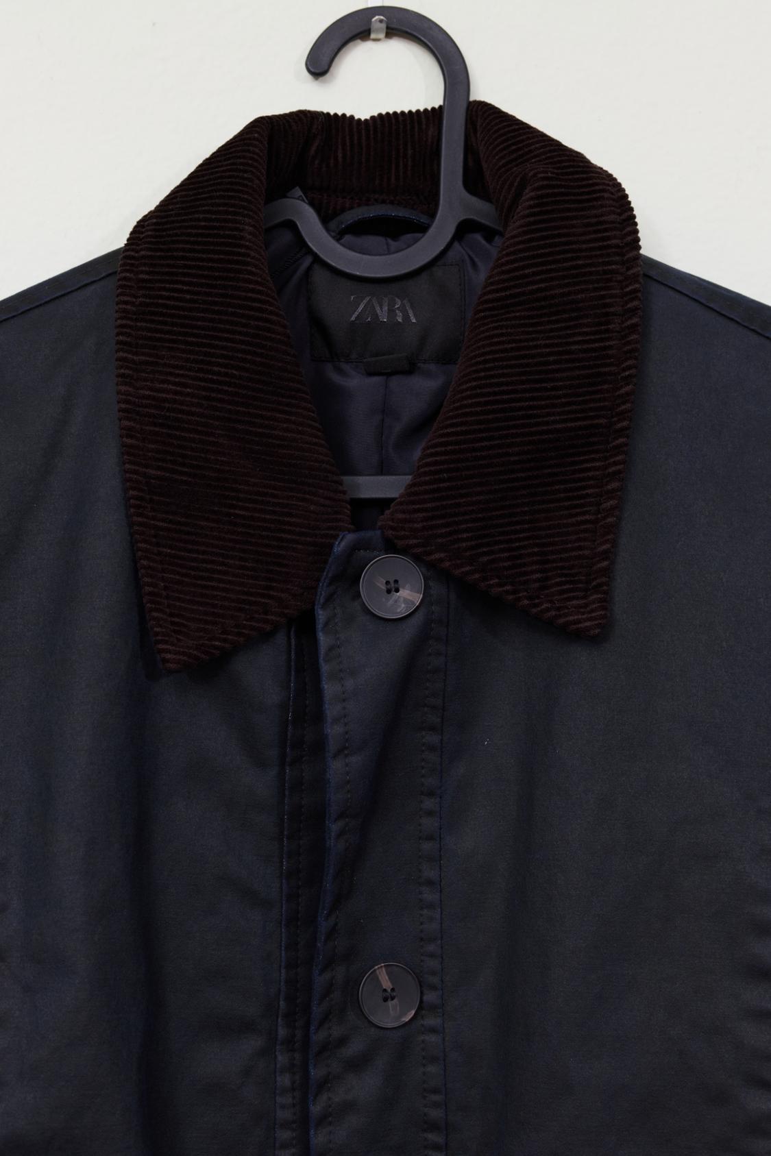 WAXED CORDUROY COLLAR JACKET - Image 3
