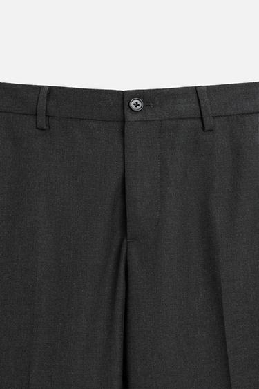 PANTALON DE COSTUME CONFORT - Gris anthracite de Zara - Image 6