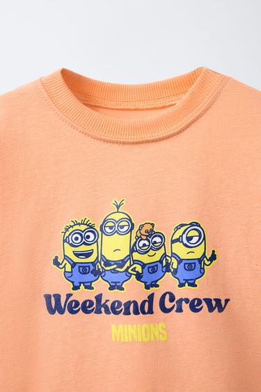 MINIONS © PRINT T-SHIRT - Orange by Zara - Image 2