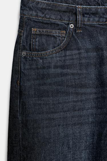 JEAN ZW COLLECTION THE SPLIT SEAM DROIT TAILLE BASSE - Bleu de Zara - Image 11
