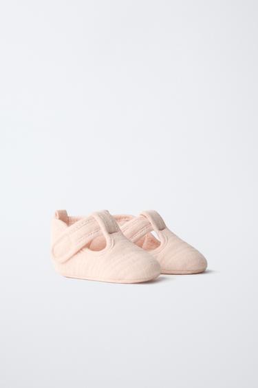 SANDAL-STYLE BOOTIES - Pink by Zara - Image 1