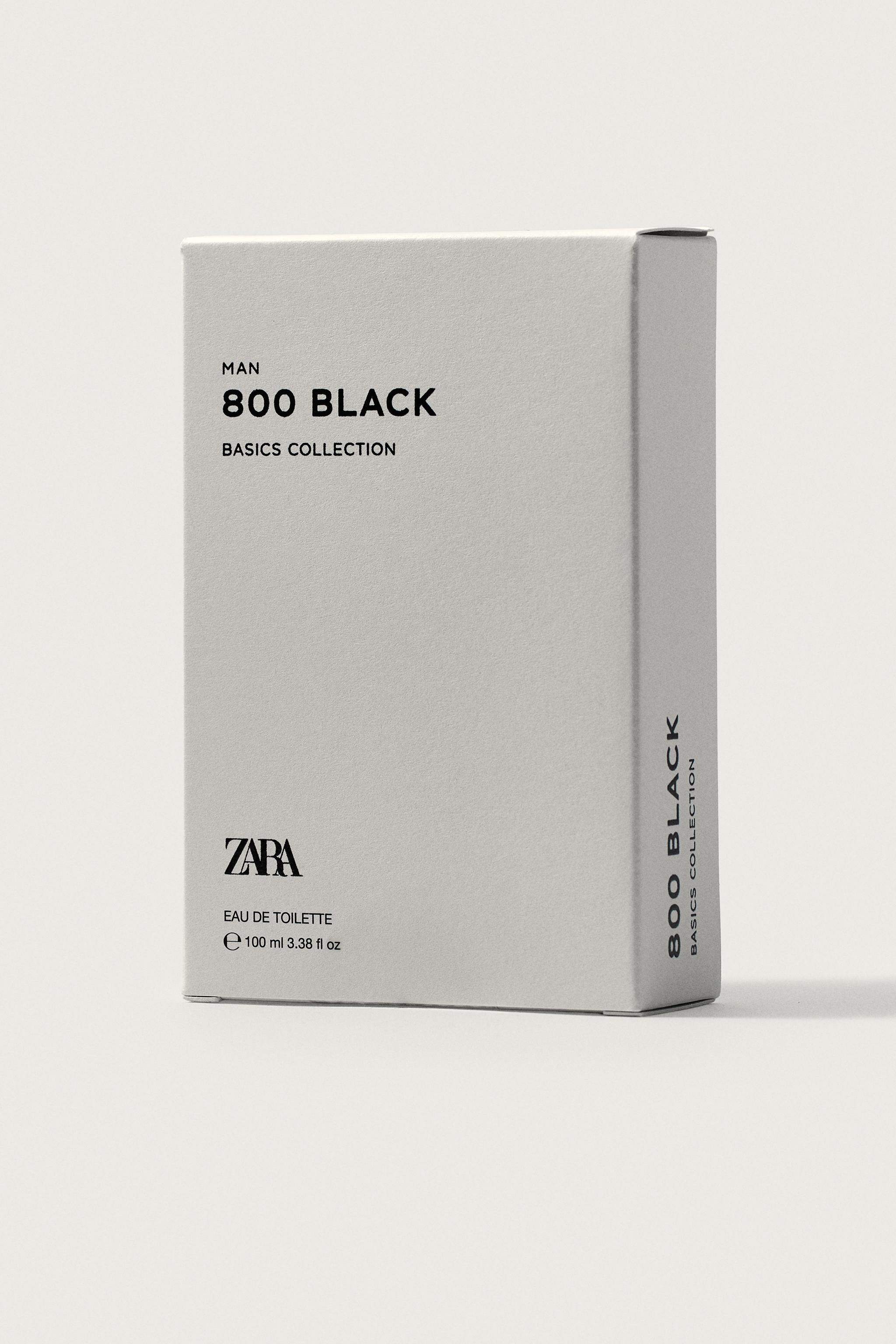 MAN 800 BLACK EDT 100 ML (3.38 FL. OZ) — TINTED LEATHER