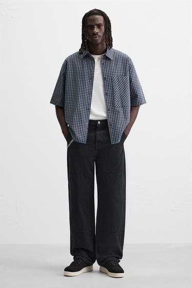 CORDUROY TRAINERS - Black by Zara - Image 1