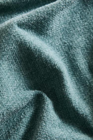 CHENILLE THROW - Blue marl by Zara - Image 3
