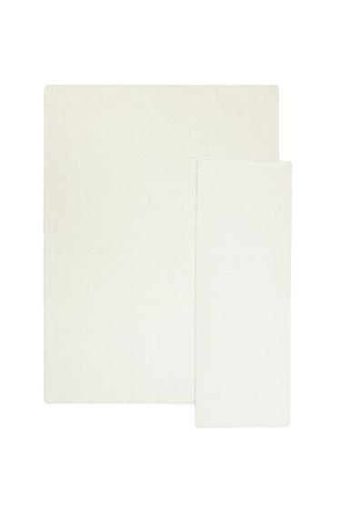 WOOL RUG - Ecru by Zara
