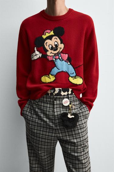MONTY WOOL SWEATER HARRY LAMBERT FOR ZARA X DISNEY - Red by Zara - Image 5