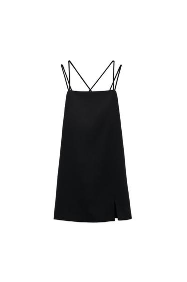 MINI DRESS WITH SLIT