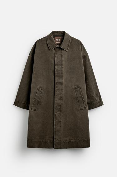 OVERSIZE TRENCH COAT - LIMITED EDITION - Brown by Zara
