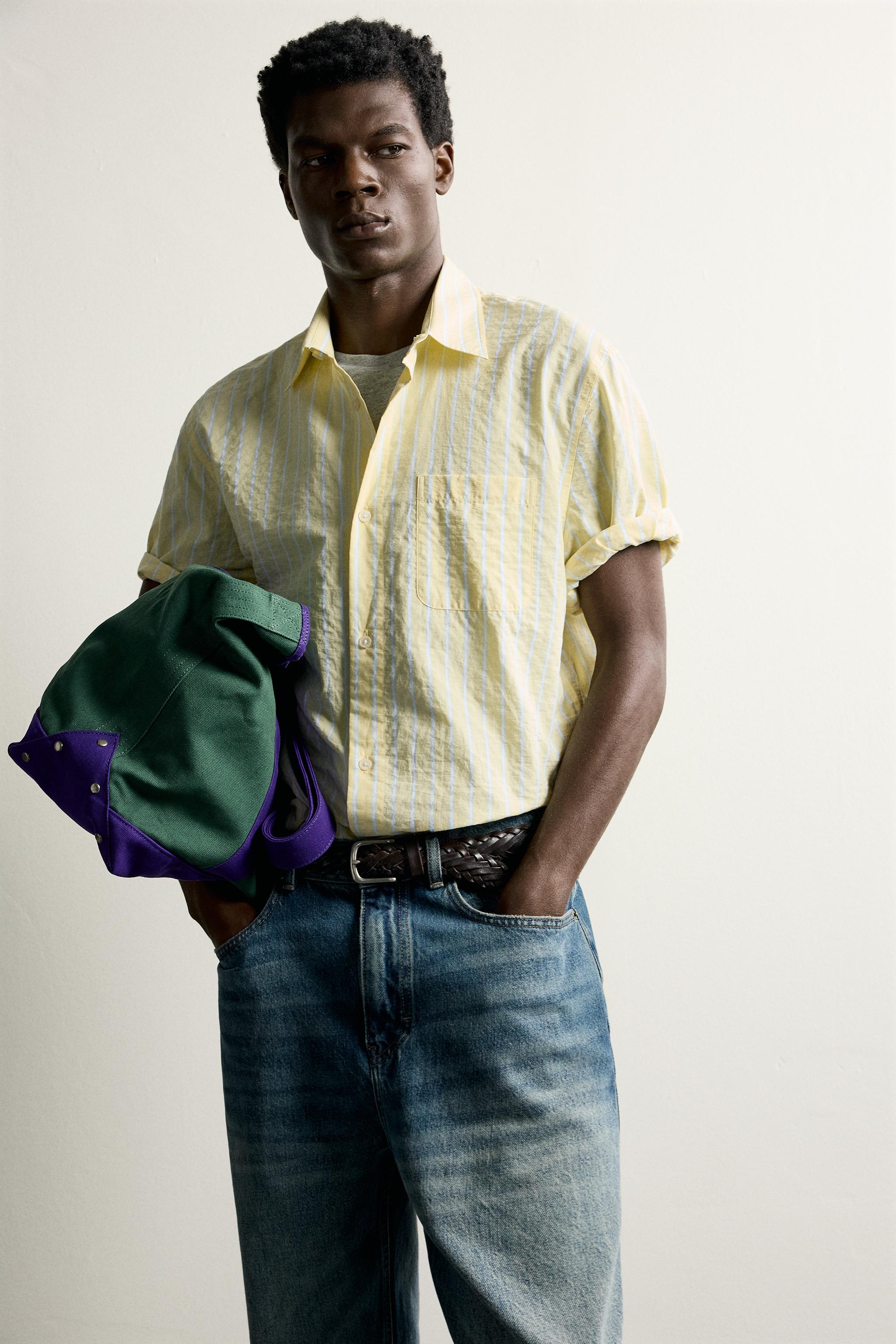 STRIPED REGULAR FIT SHIRT