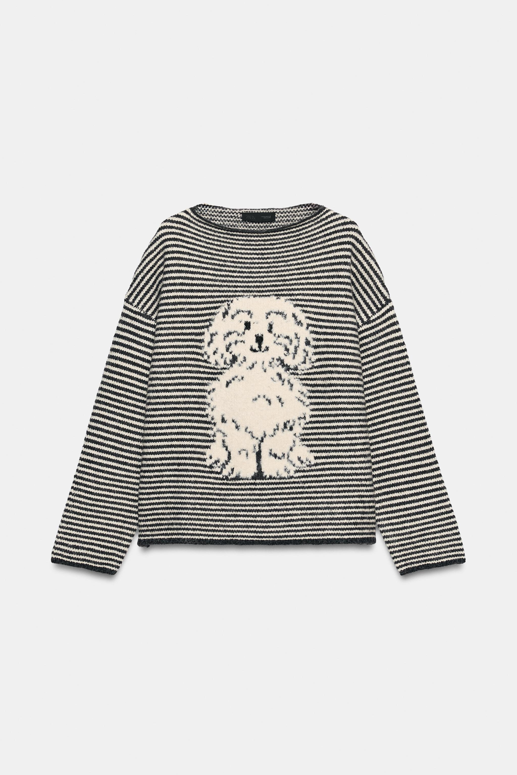 STRIPED KNIT SWEATER