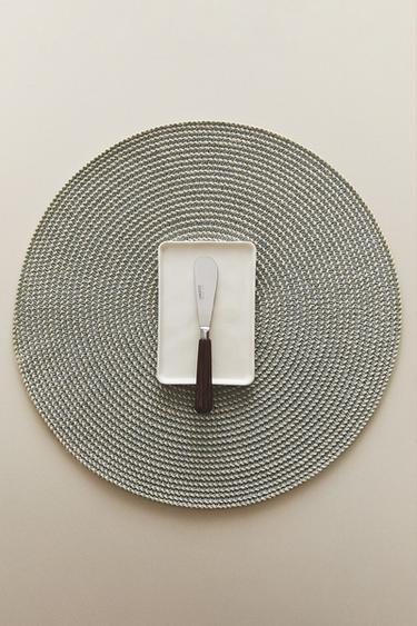 PACK OF PAPER PLACEMATS (PACK OF 2) - Light blue by Zara