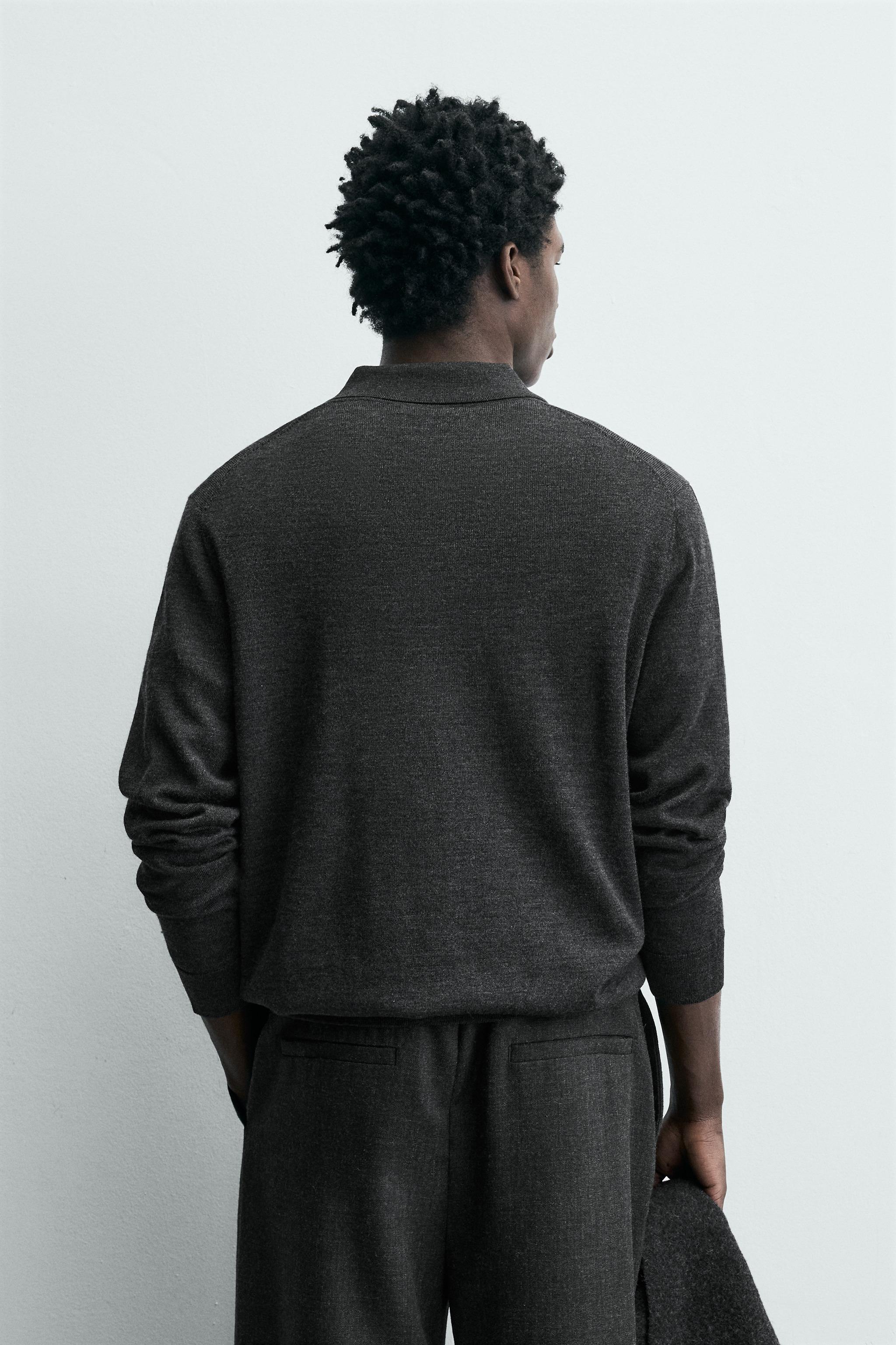 POLO EN MAILLE DE LAINE