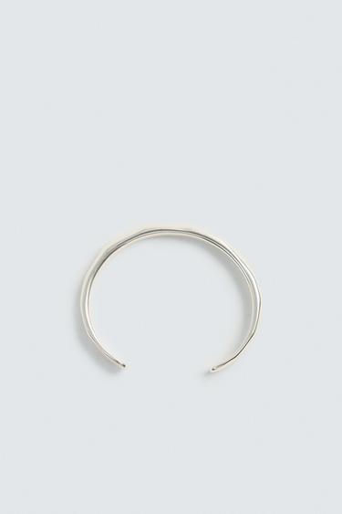 VÒNG TAY CỨNG MỜ - Màu bạc từ Zara
