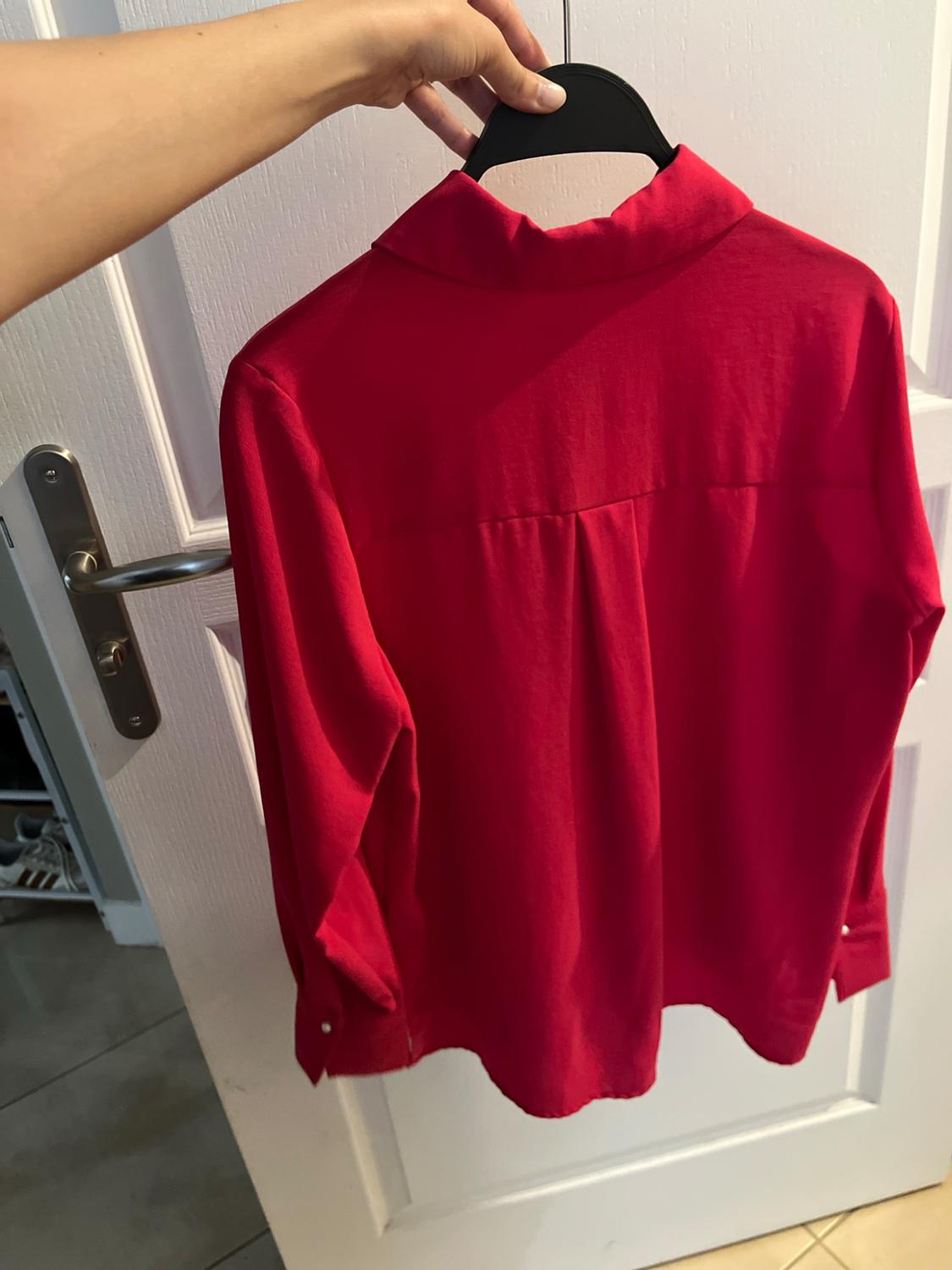 SHIRT WITH FAUX PEARL BUTTON - Image 2