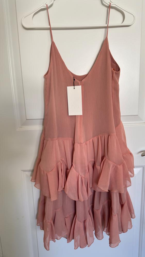 ZW COLLECTION SHORT RUFFLED DRESS - Image 2