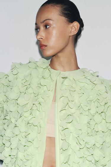 PETAL COAT - Mint by Zara - Image 3