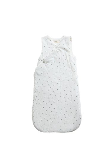 CHILDREN'S LEAF PRINT SLEEPING BAG - Ecru by Zara