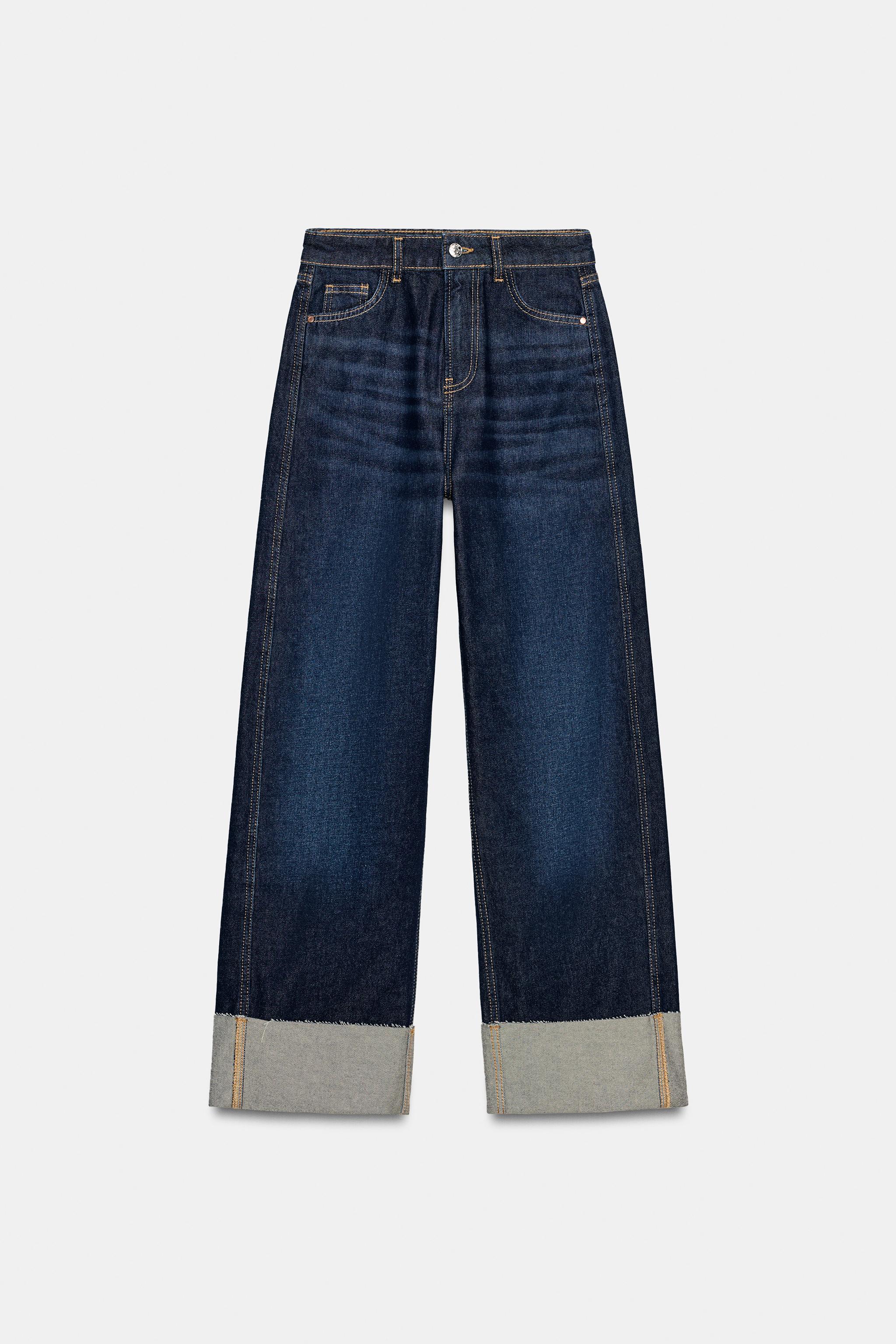 Z1975 BARREL ORTA BEL KATLAMALI PAÇA JEAN - Görsel 7