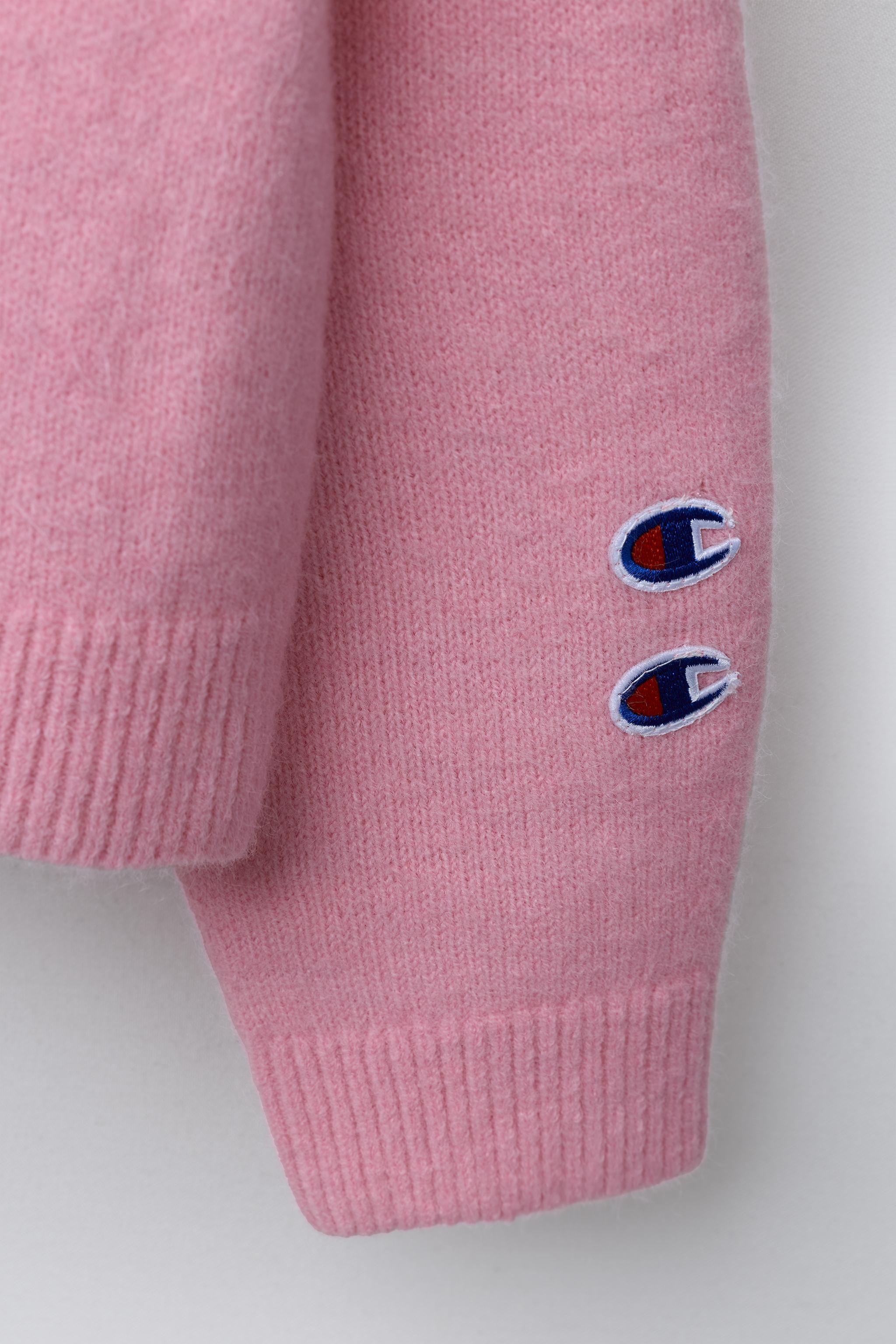 CHAMPION ® X ZARA PATCH CARDIGAN - Pink | ZARA United States