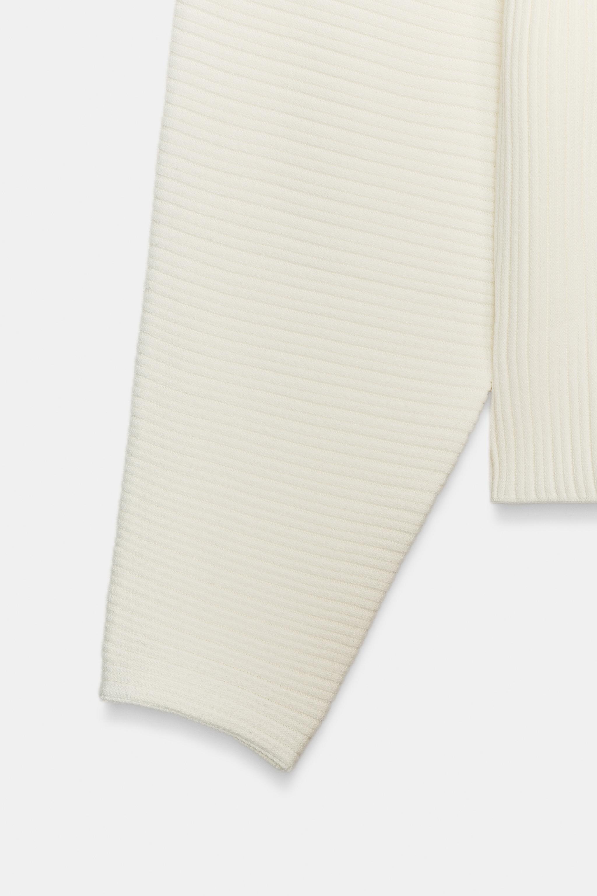 RIB KNIT FULL SLEEVE JUMPER