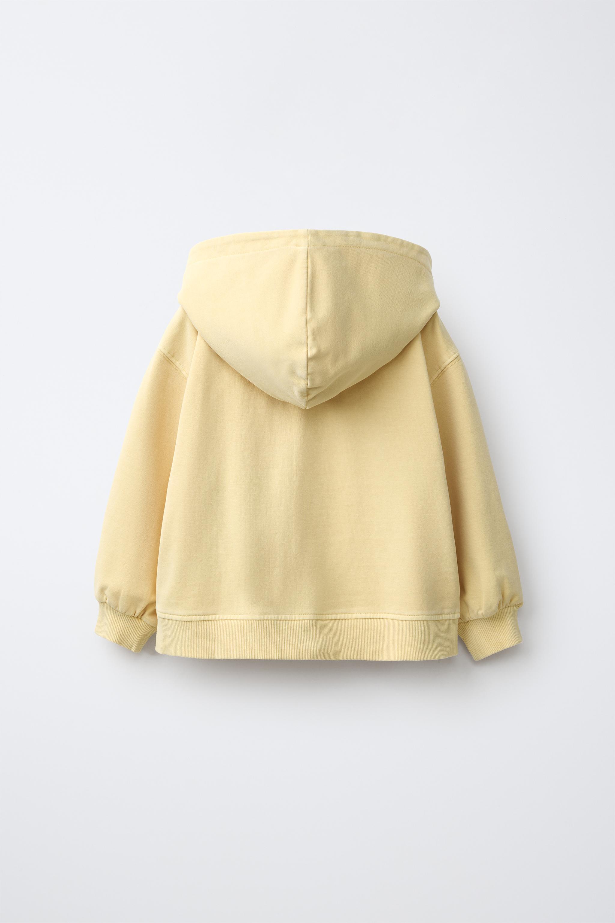 PLAIN ZIP-UP HOODIE