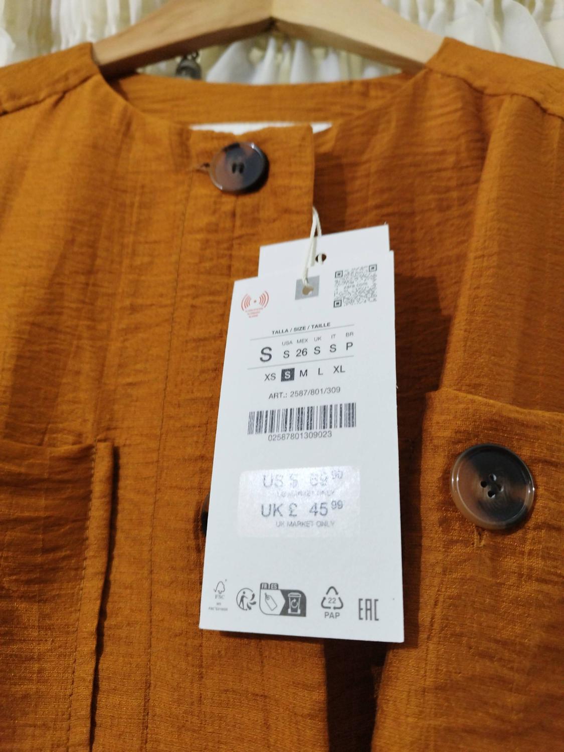 BELTED LINEN BLEND SAFARI JACKET - Image 2