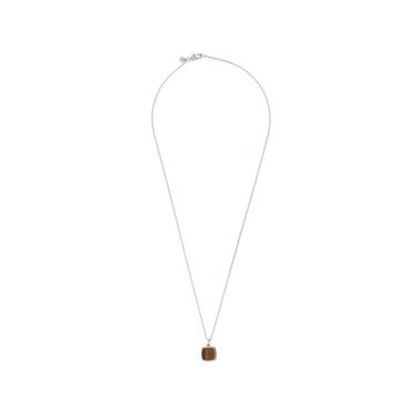 CORRENTE COM PINGENTE COM PEDRA - Prata da Zara