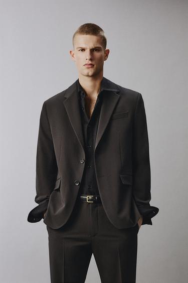 컴포트 수트 블레이저 - Zara 다크 브라운