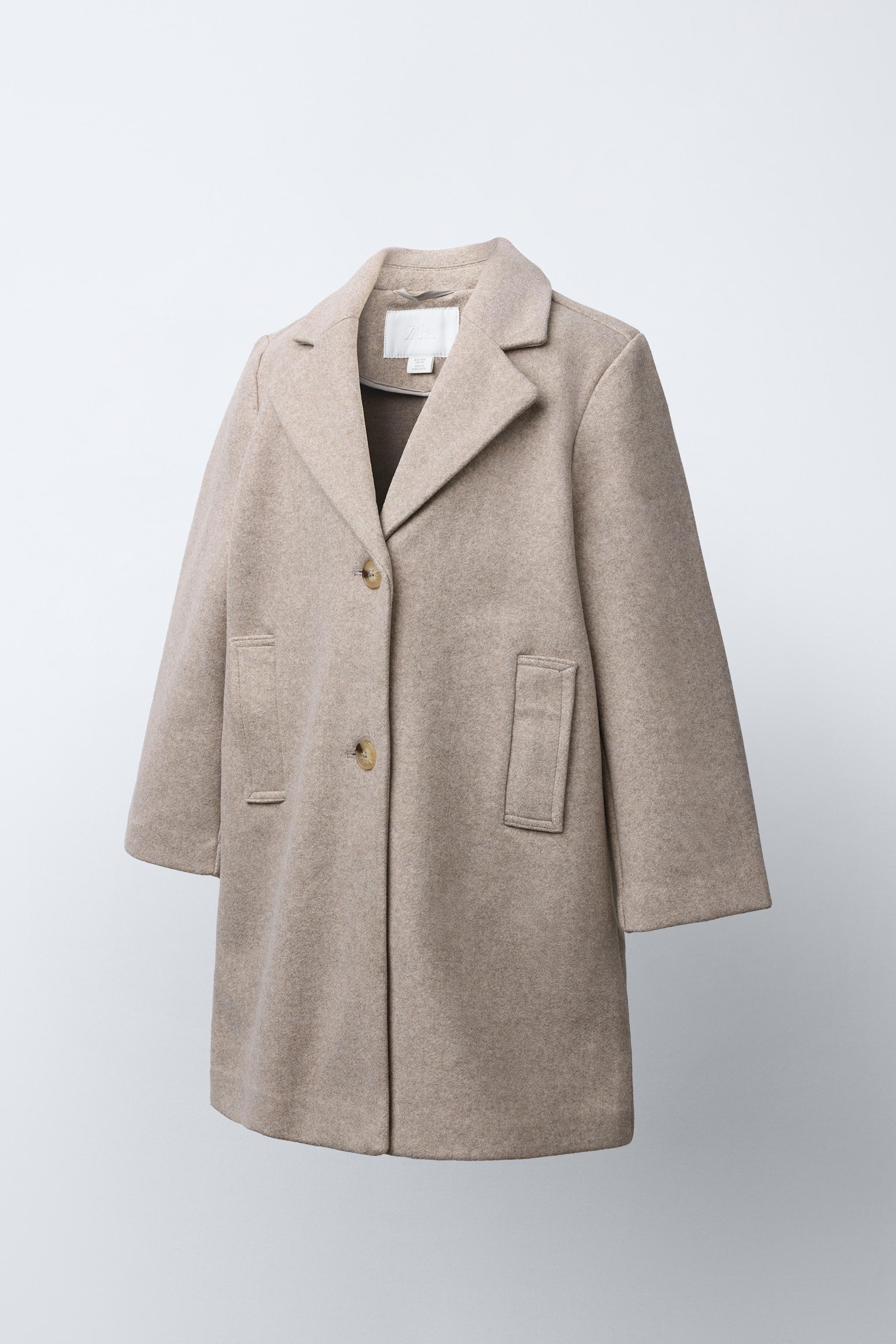 LONG WOOL BLEND COAT
