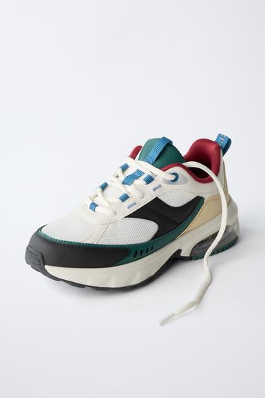 TRAINERS WITH AIR CUSHION - Multicoloured by Zara - Image 4