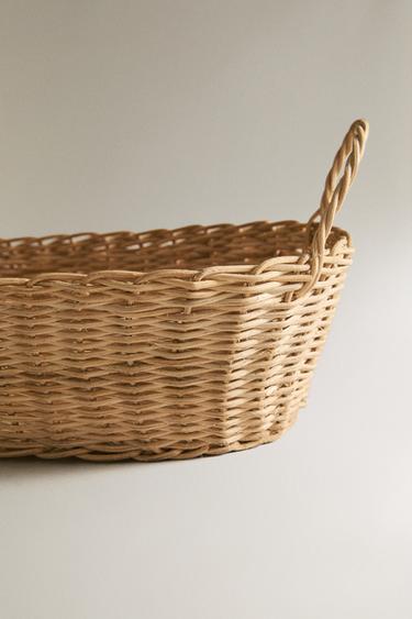 PANIER À PAIN OVALE - Beige clair de Zara - Image 3