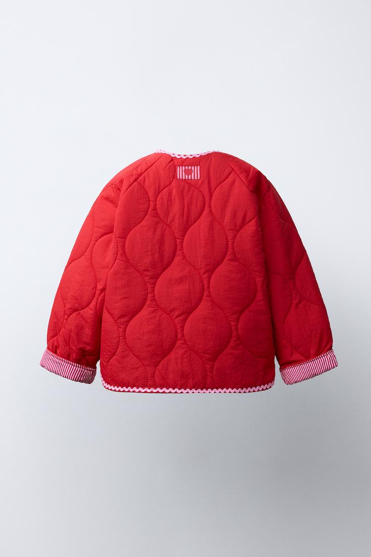 Chaqueta acolchada con corazón 4