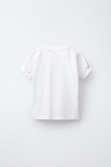 CHERRY PRINT T-SHIRT - White by Zara - Image 1