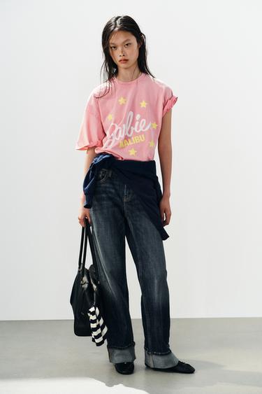 BARBIE® WASHED EFFECT T-SHIRT - Pink by Zara