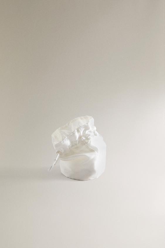 SAC BOURSE SOIE - Blanc de Zara - Image 3