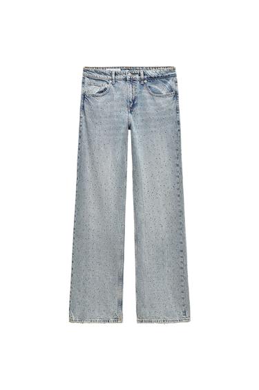 JEANS TRF WIDE LEG JOYAS TIRO MEDIO