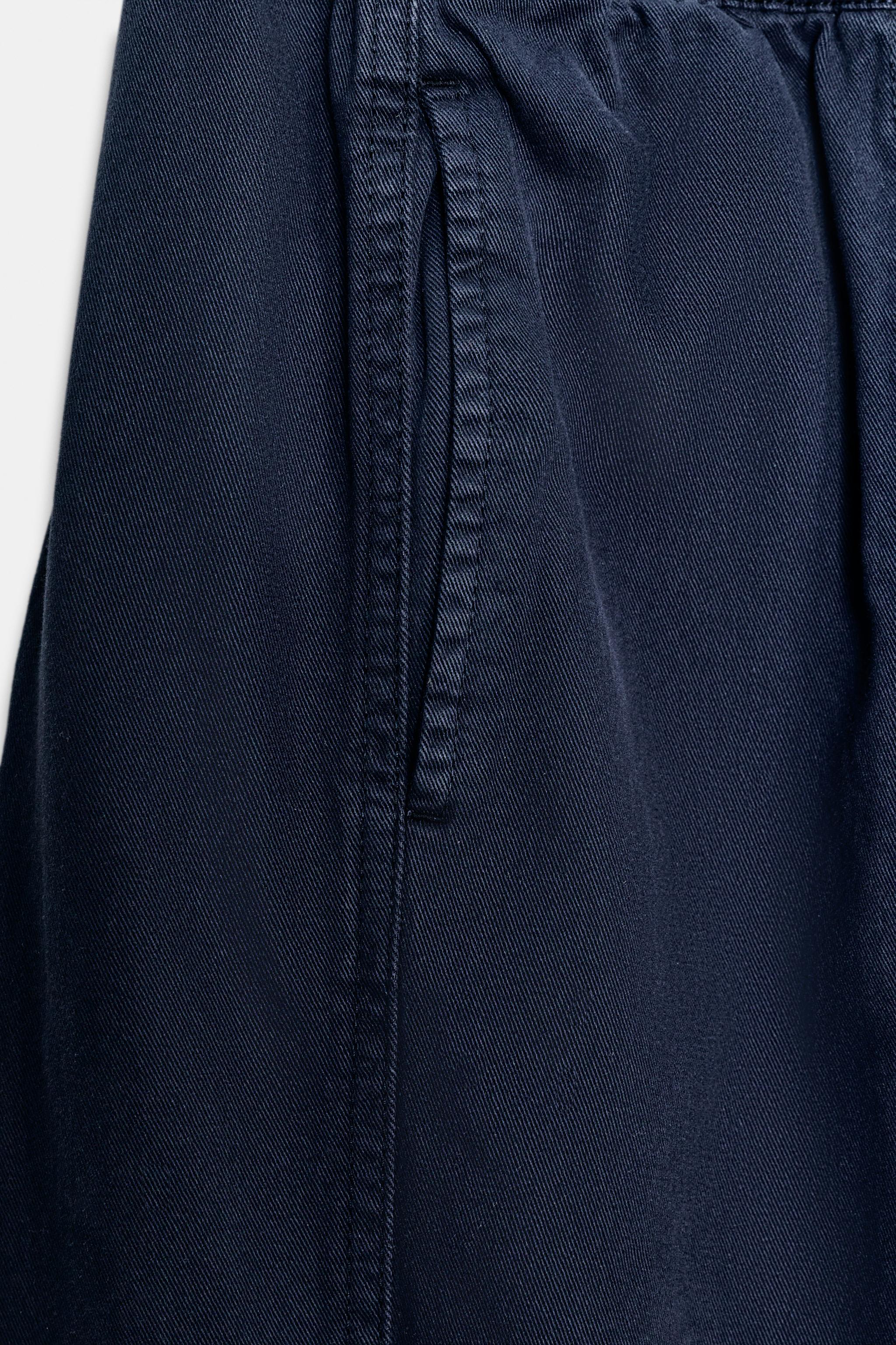 LASTİKLİ BEL PANTOLON - Görsel 9