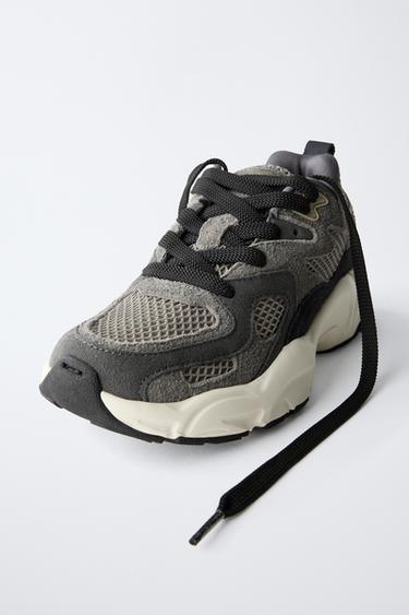 TENNIS AVEC EMPIÈCEMENTS - Noir de Zara - Image 2