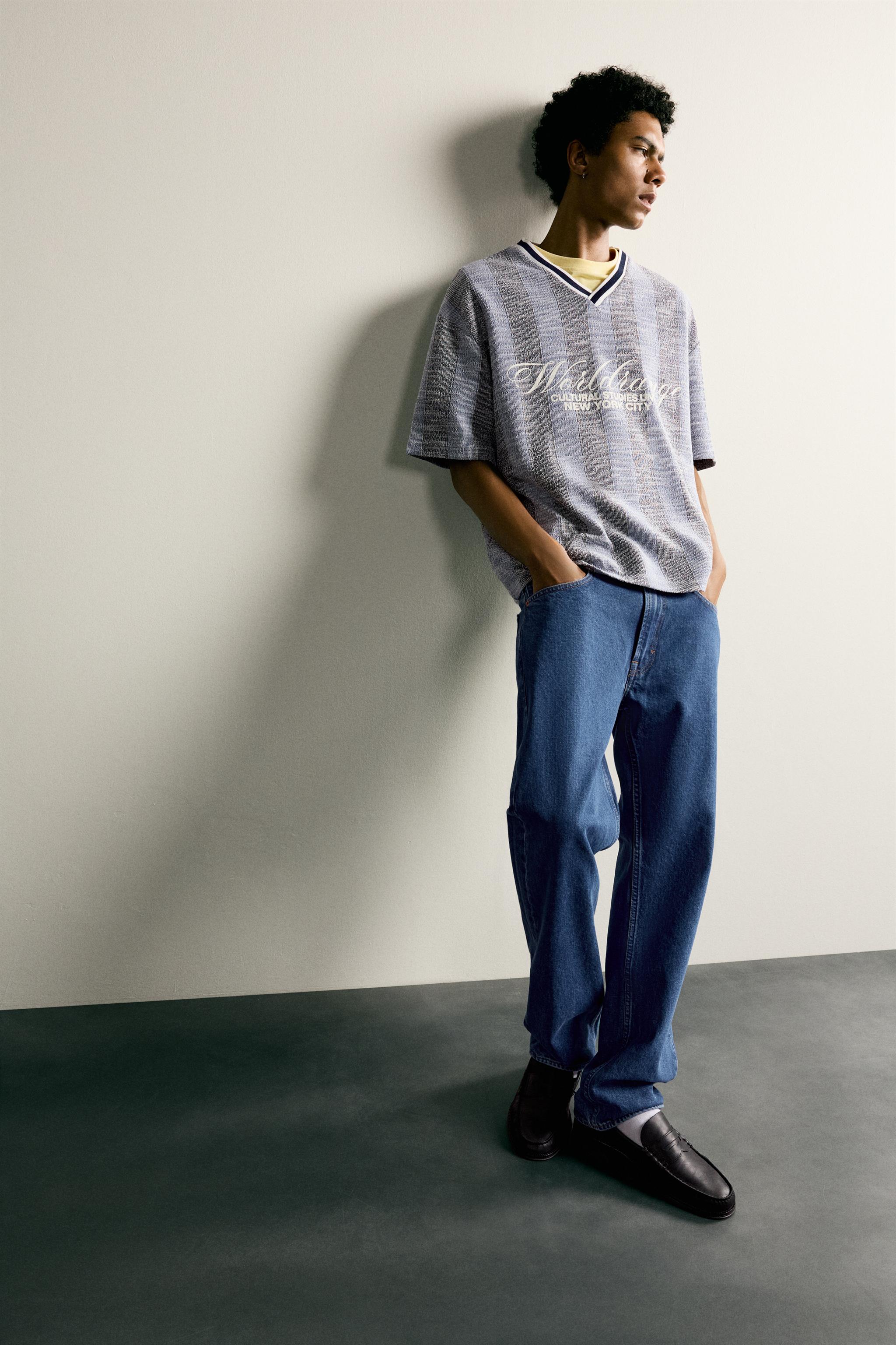 RETRO SOCCER JACQUARD EMBROIDERED SWEATSHIRT