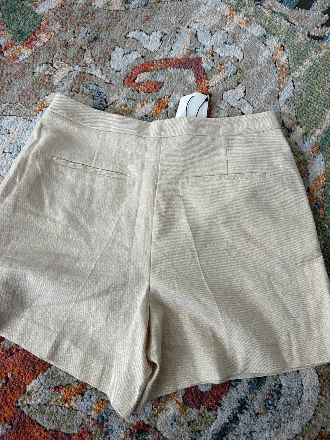 WIDE FIT LINEN BLEND SHORTS - Image 6