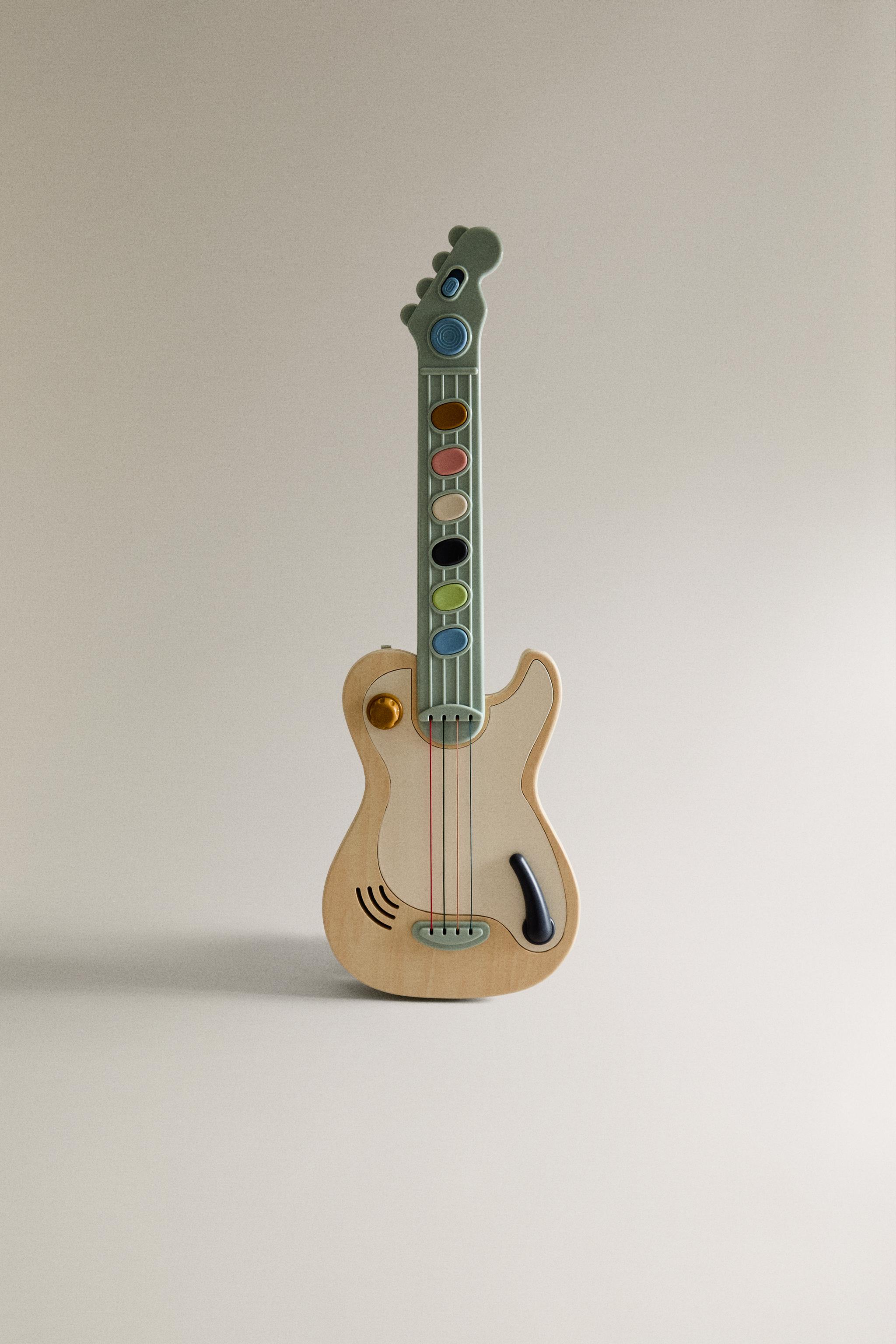 CHILDREN'S ELECTRONIC BASS GUITAR TOY Multicoloured ZARA