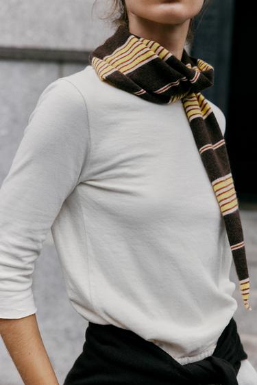 RUSTIC T-SHIRT - Ecru by Zara