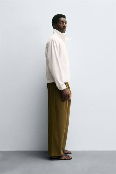 VESTE LÉGÈRE REGULAR FIT - Blanc de Zara - Image 3