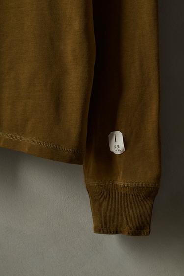HEAVYWEIGHT T-SHIRT X SR_A - Khaki by Zara - Image 2