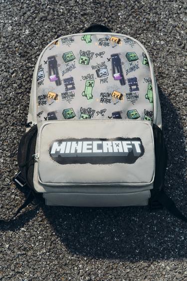 Zara MINECRAFT © MOJANG AB. ™ 背包 - 灰色