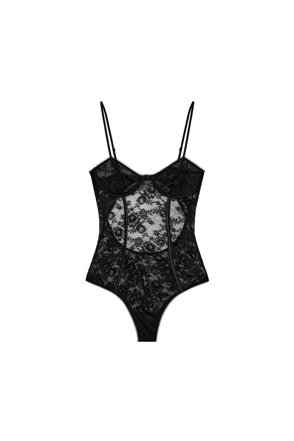 LACE OPEN-BACK BODYSUIT - image 3