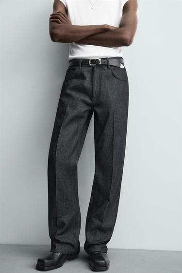BOOTCUT STRAIGHT-LEG JEANS - Blue by Zara - Image 4
